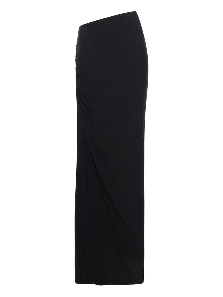 Alaïa Alaïa Draped Maxi Skirt