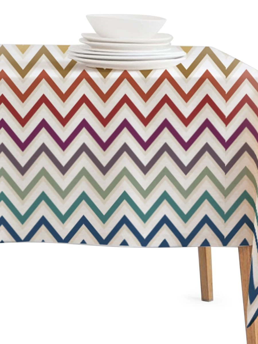 Missoni Home Missoni Home Watamu Zigzag-patterned Tablecloth, view 3