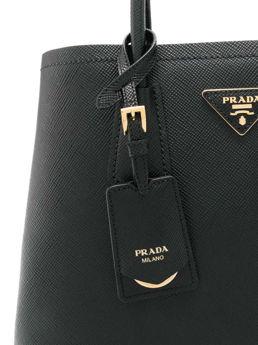 Prada Prada Small Saffiano Tote Bag, view 2