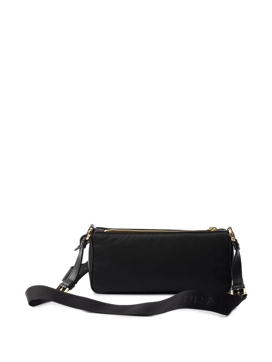 Prada Prada Small Leather-trim Shoulder Bag, view 4