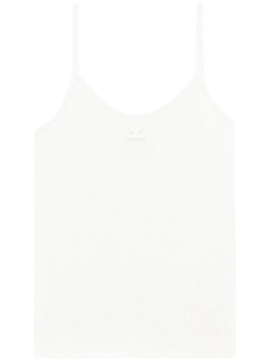 Courrèges Courrèges Reedition Ribbed Tank Top