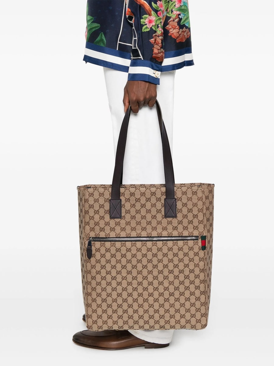 Gucci Gucci Large GG Tote Bag, view 4