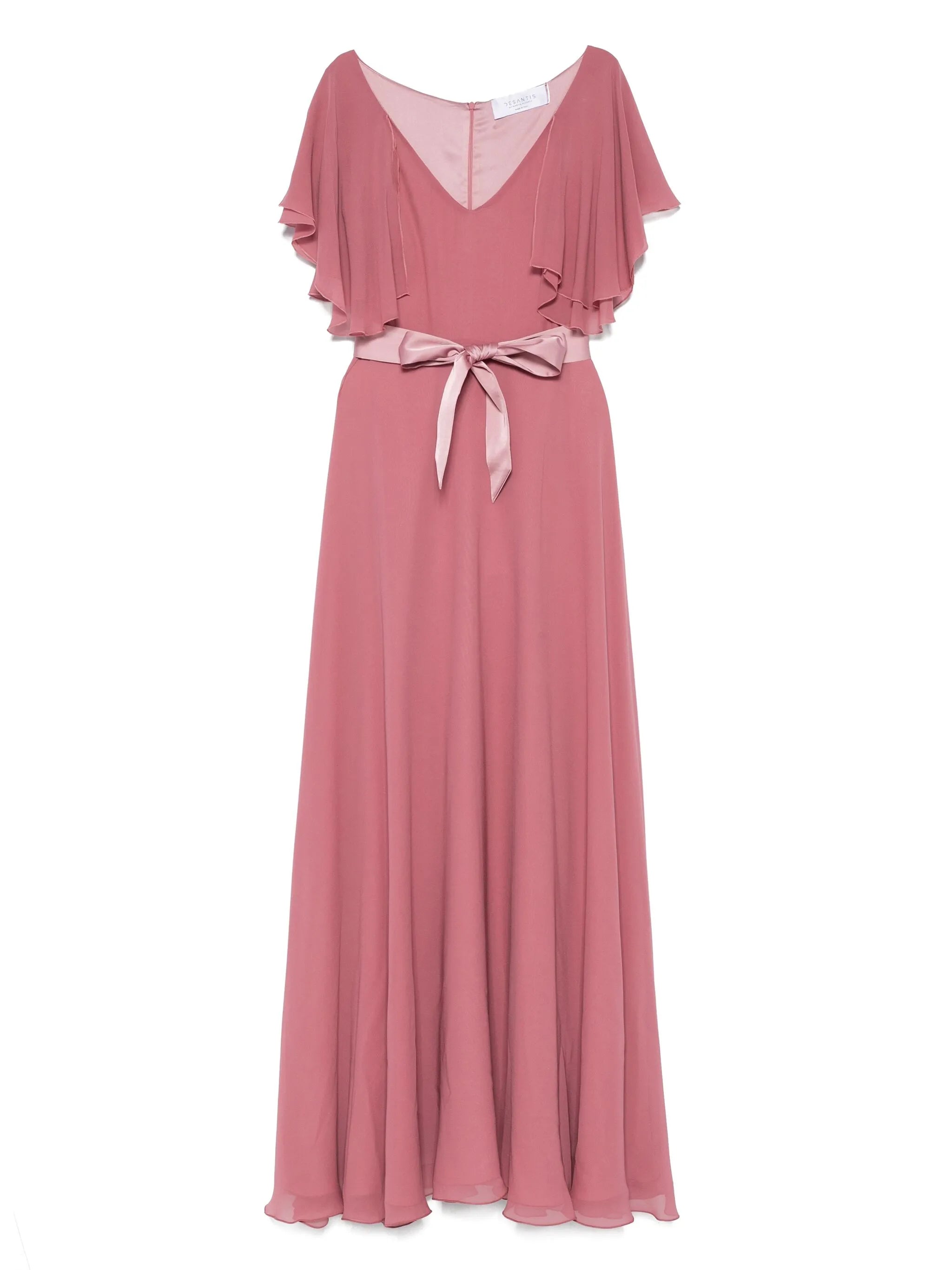 De Santis De Santis Ruffle-detail Maxi Dress
