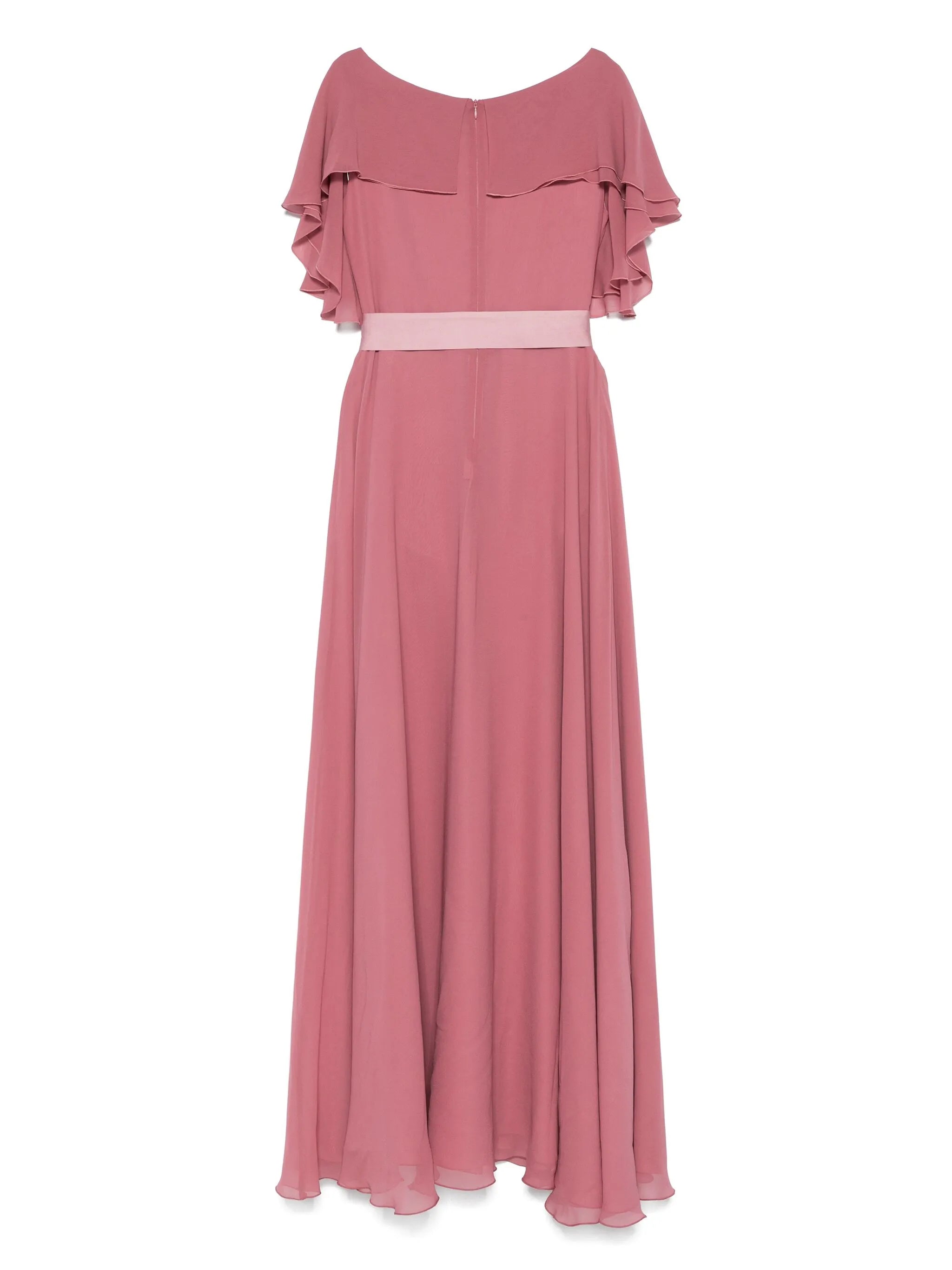 De Santis De Santis Ruffle-detail Maxi Dress, view 2