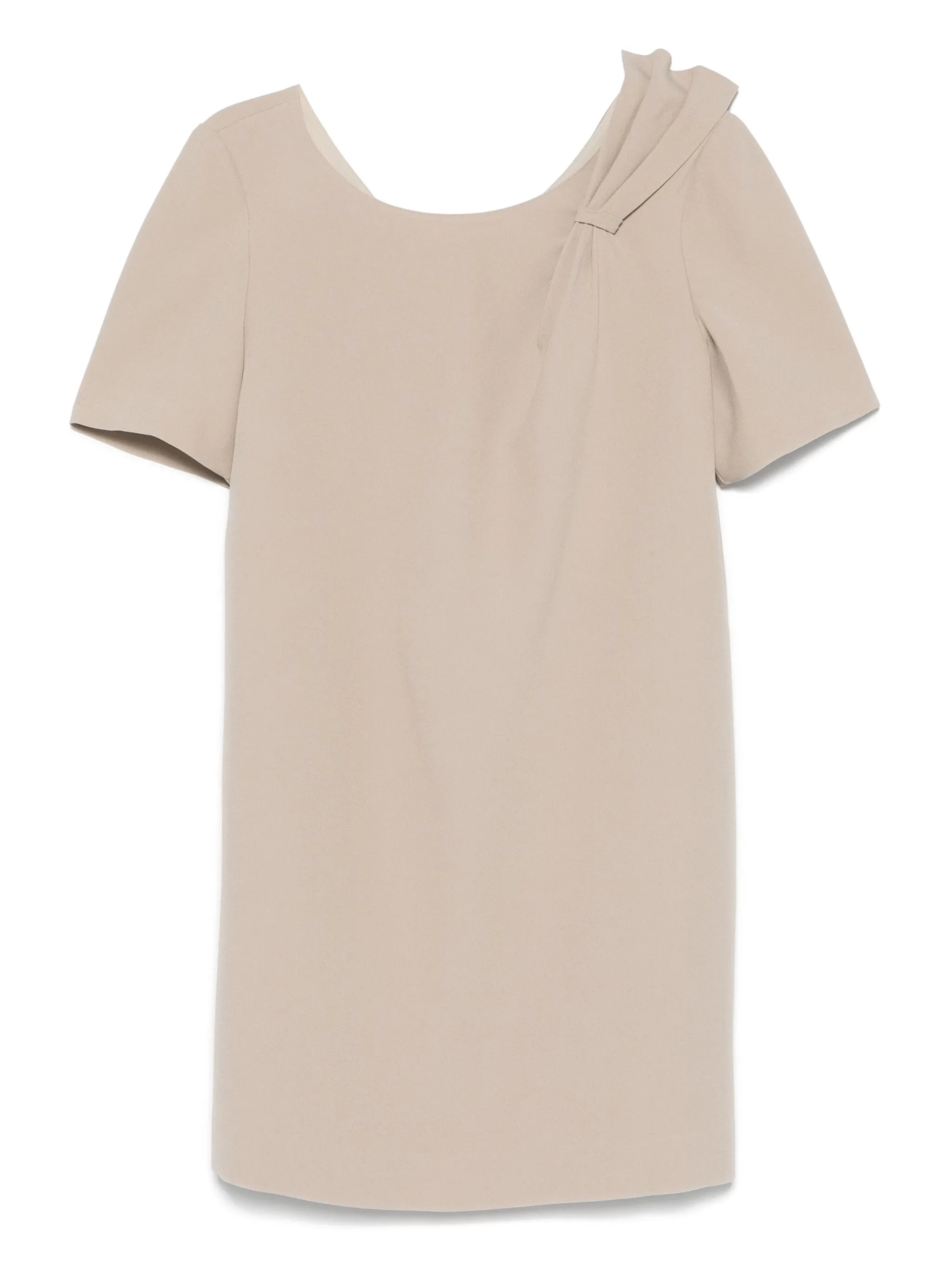De Santis De Santis Draped-detail T-shirt