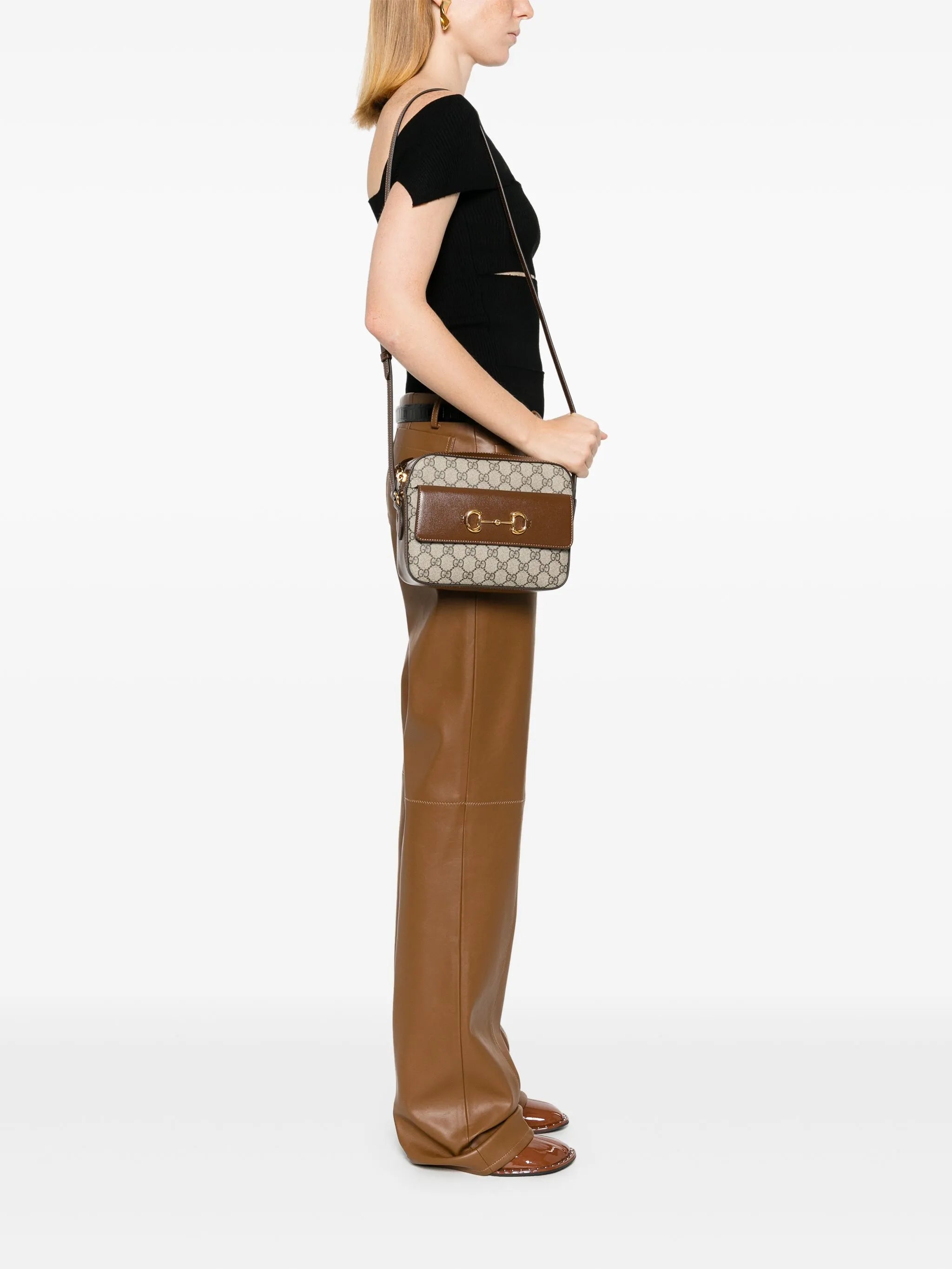 Gucci Gucci Small Horsebit 1955 Shoulder Bag, view 2