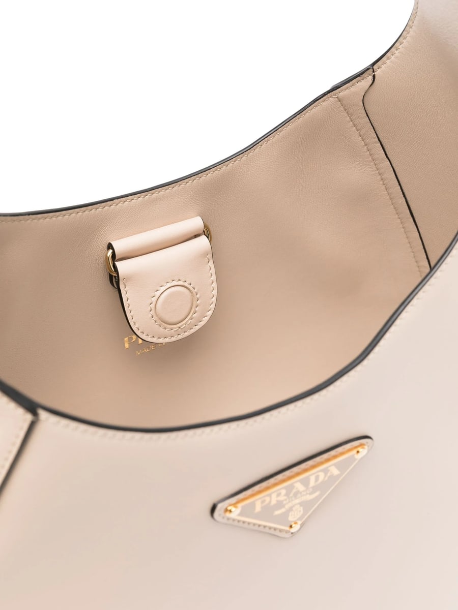 Prada Prada Triangle Logo Shoulder Bag, view 2