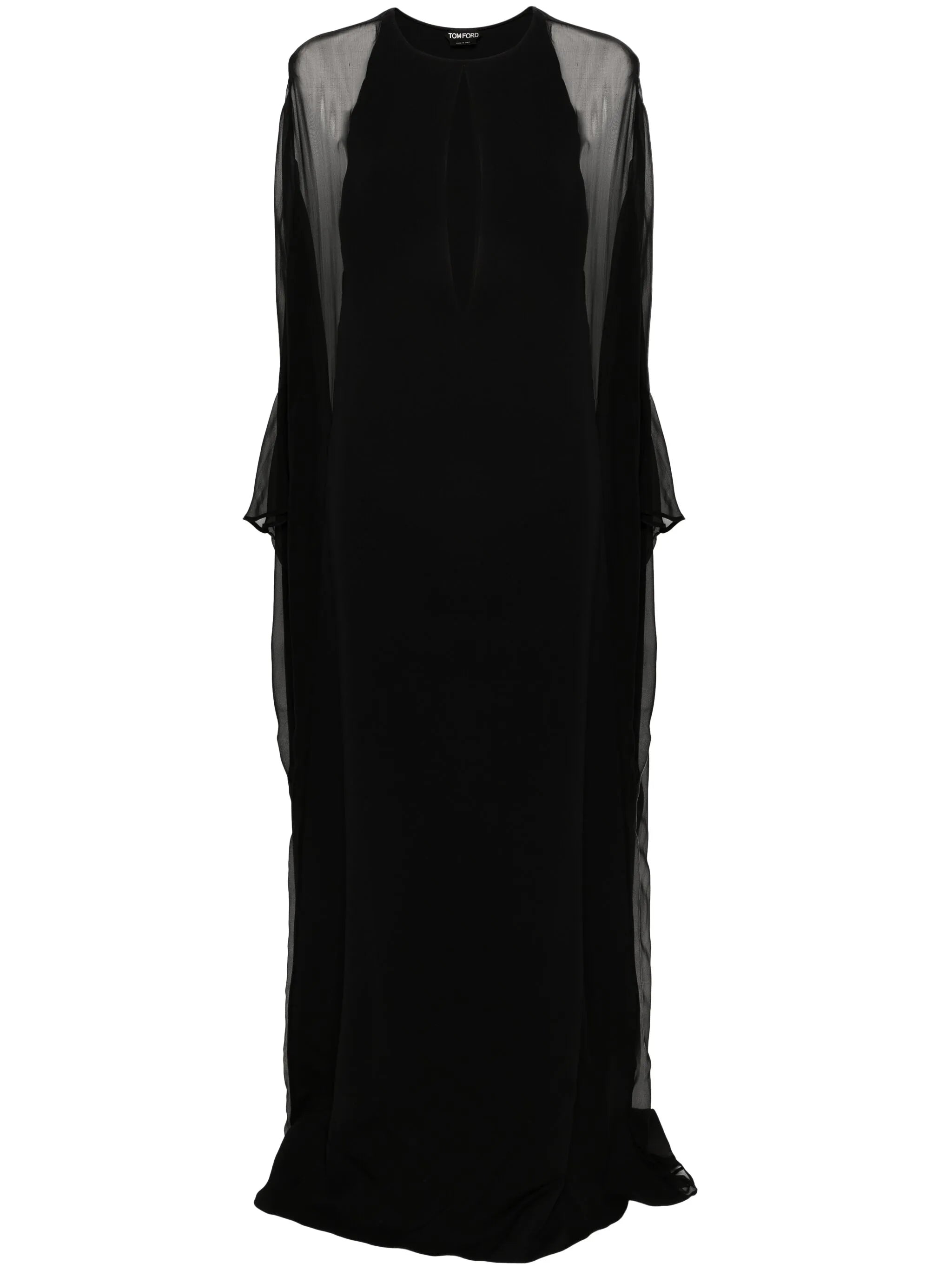 Tom Ford Tom Ford Semi-sheer-panelled Maxi Dress