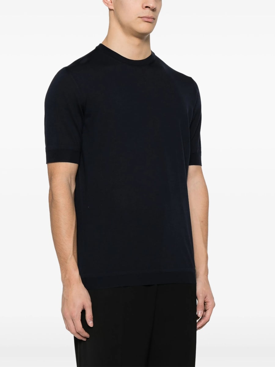 Goes Botanical Goes Botanical Fine-knit Merino Wool Top, view 5