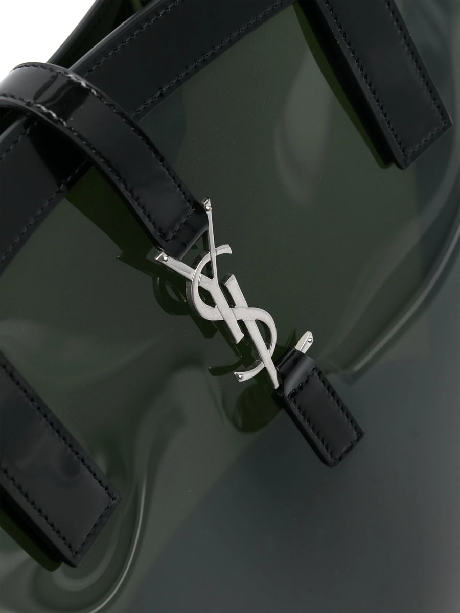 Saint Laurent Saint Laurent Medium Panier Tote Bag, view 4