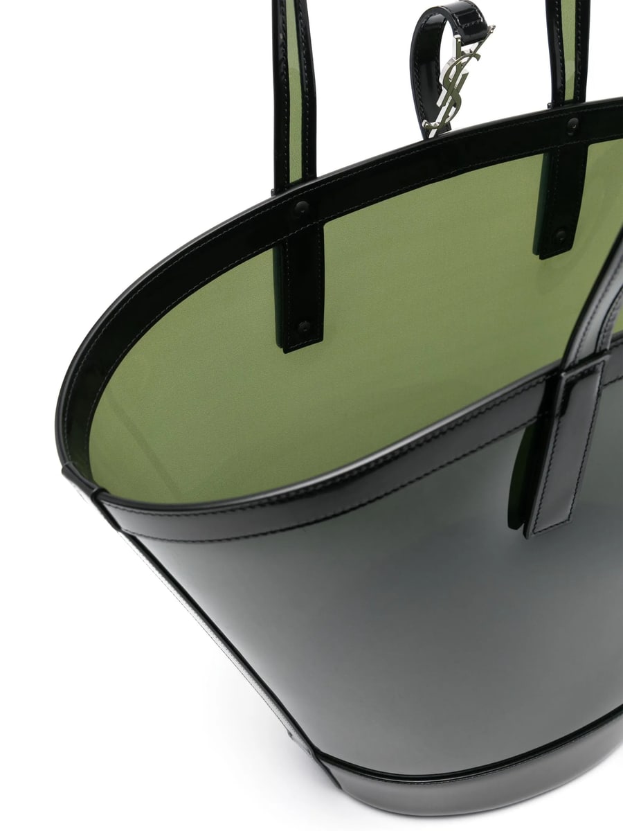Saint Laurent Saint Laurent Medium Panier Tote Bag, view 5