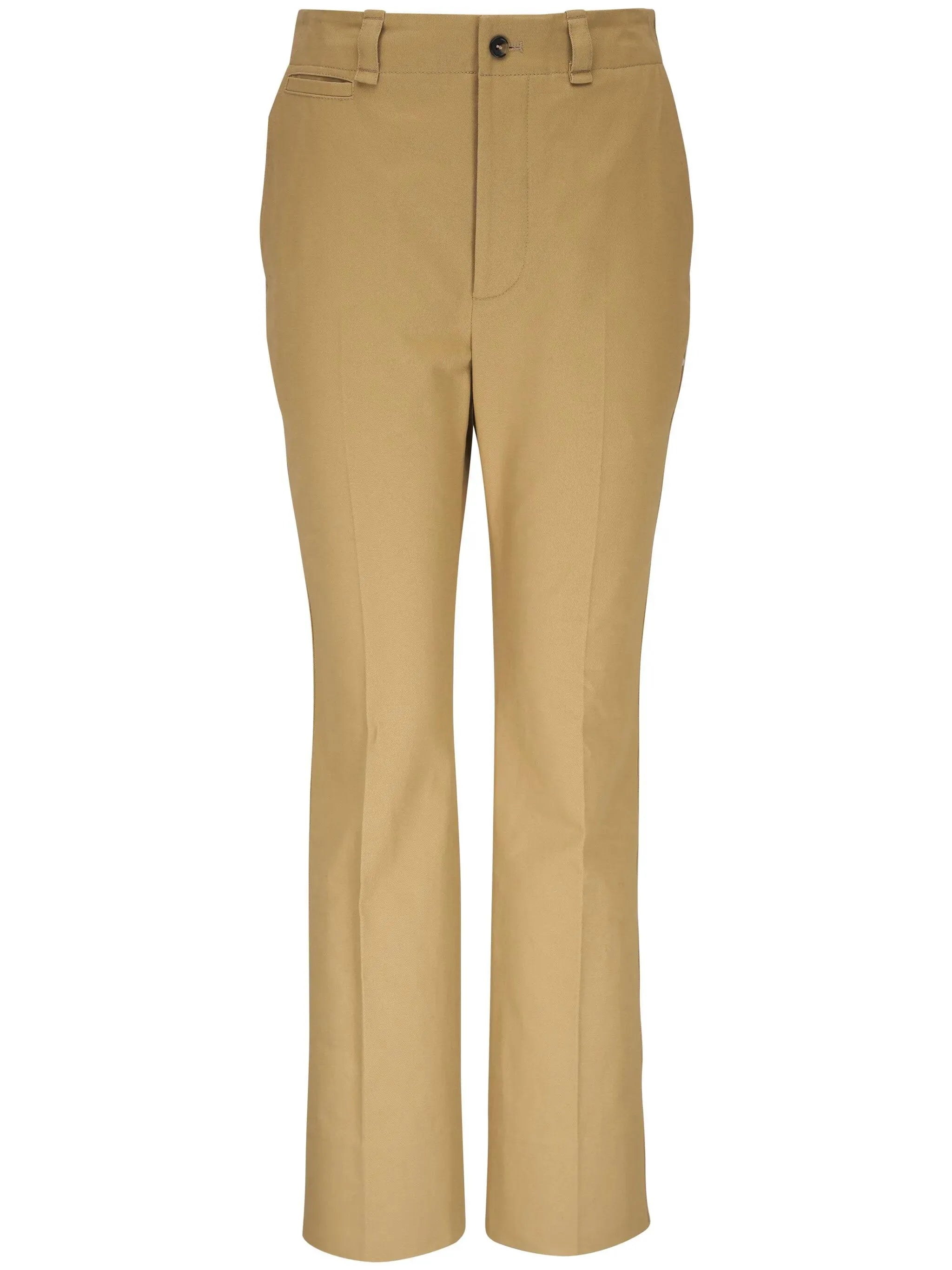 Saint Laurent Saint Laurent Straight-leg Cotton Trousers