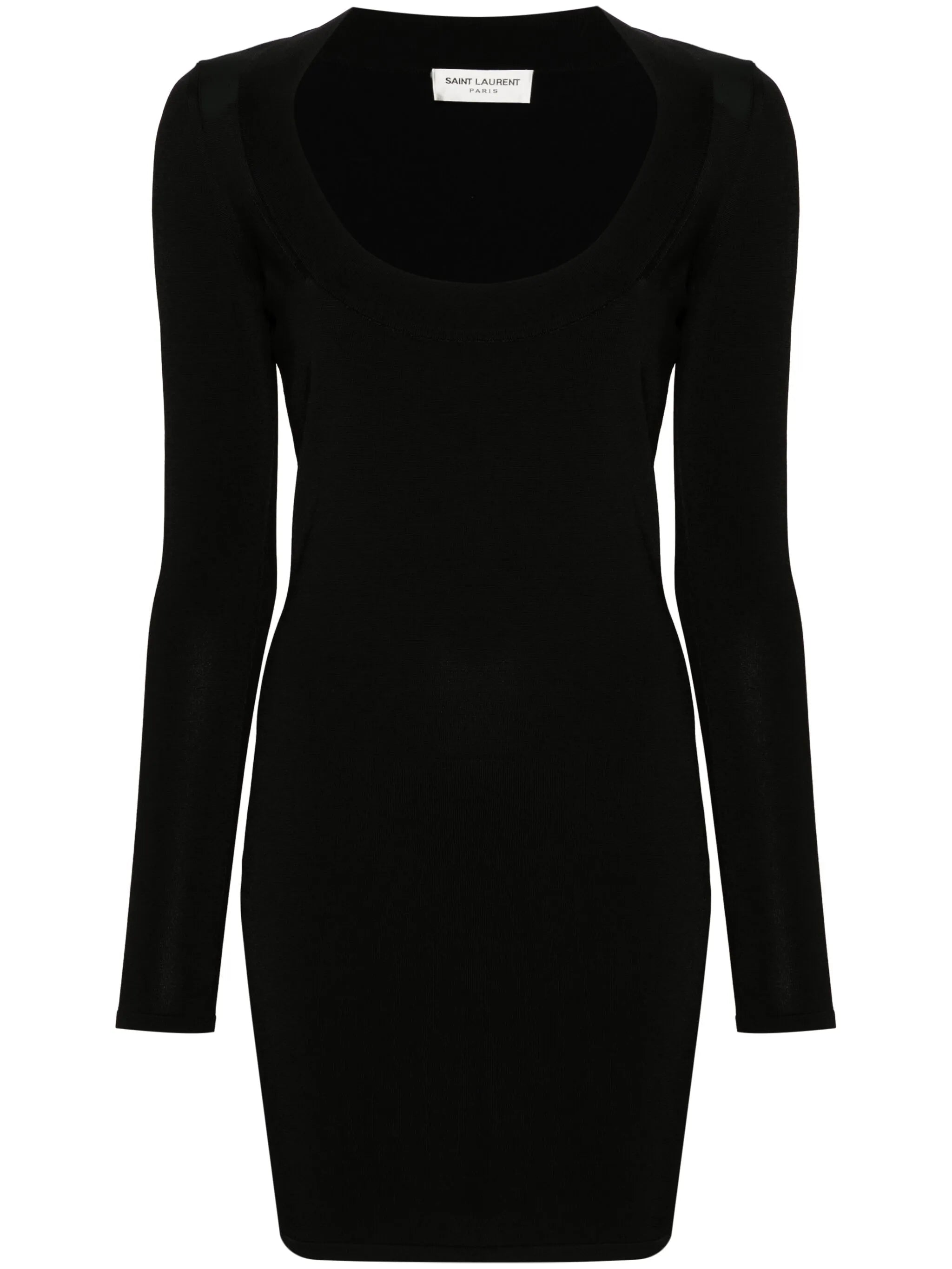Saint Laurent Saint Laurent Décolleté Mini Dress