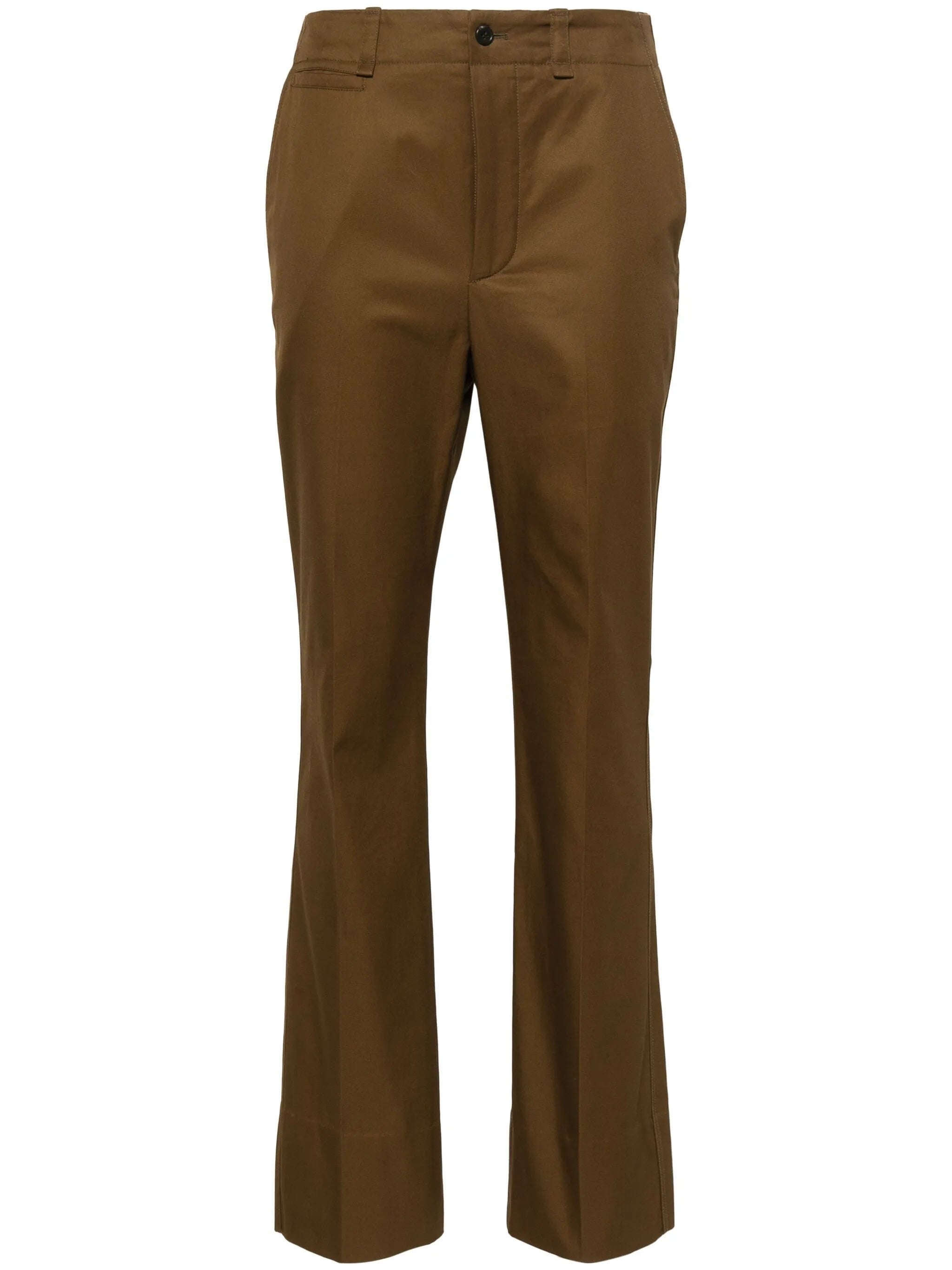 Saint Laurent Saint Laurent Brown Tailored Trousers
