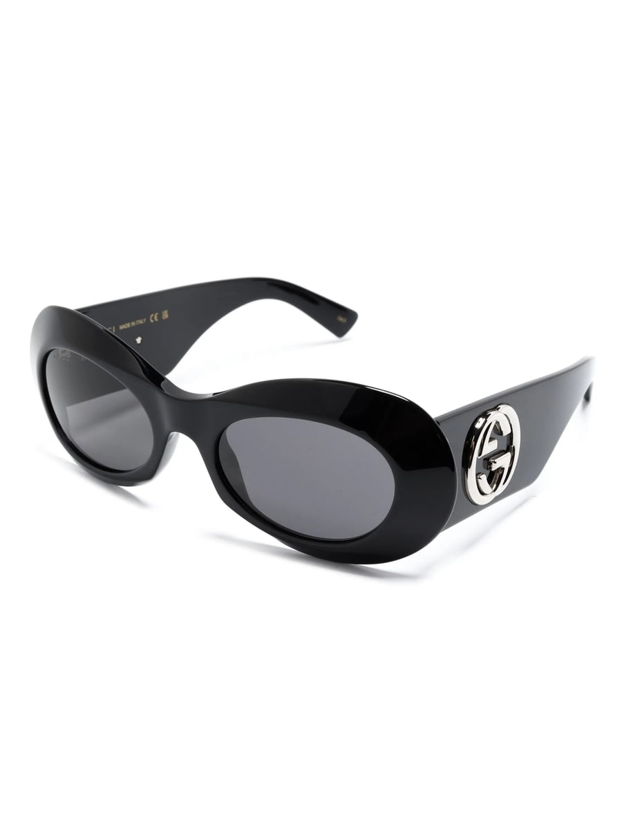 Gucci Gucci Interlocking G Oval-frame Sunglasses, view 6