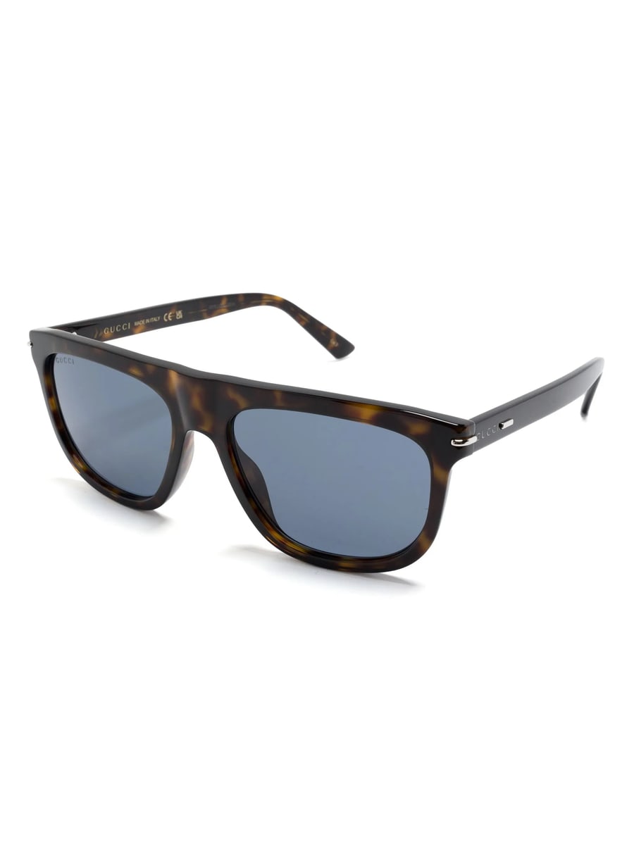 Gucci Gucci Tortoiseshell Wayfarer-frame Sunglasses, view 5