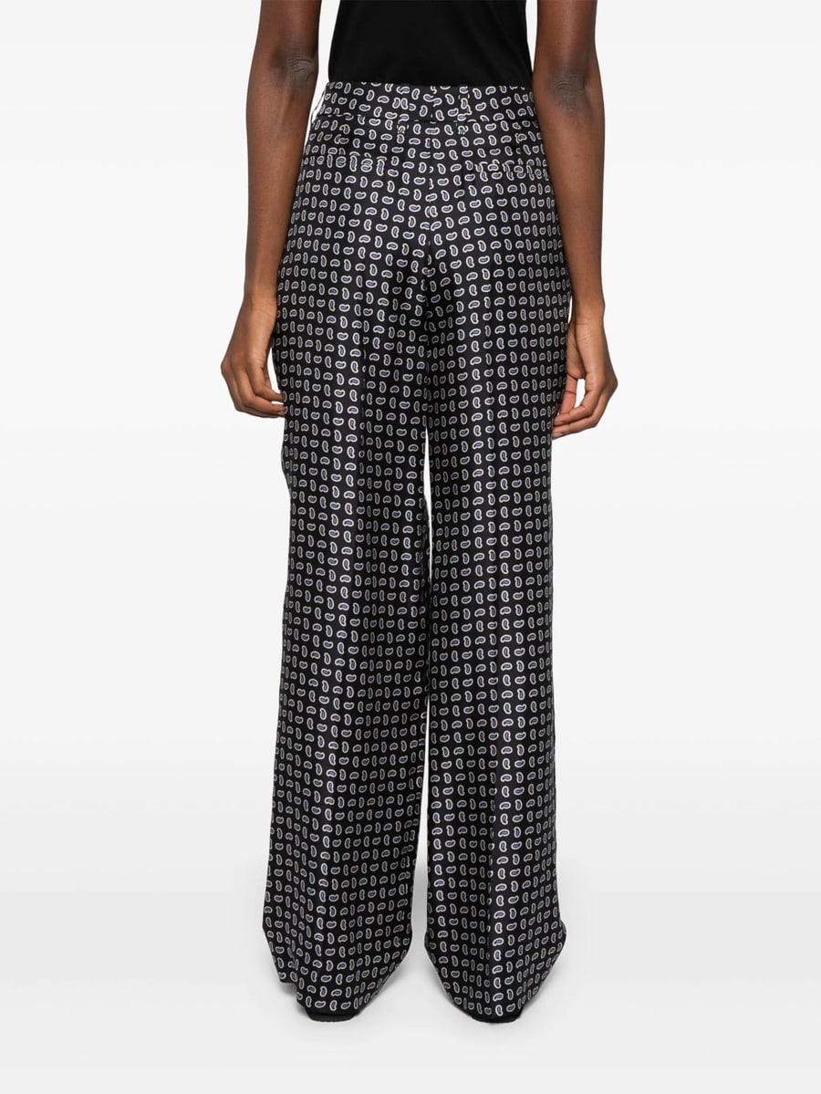 Prada Prada High-waist Twill Pants, view 3