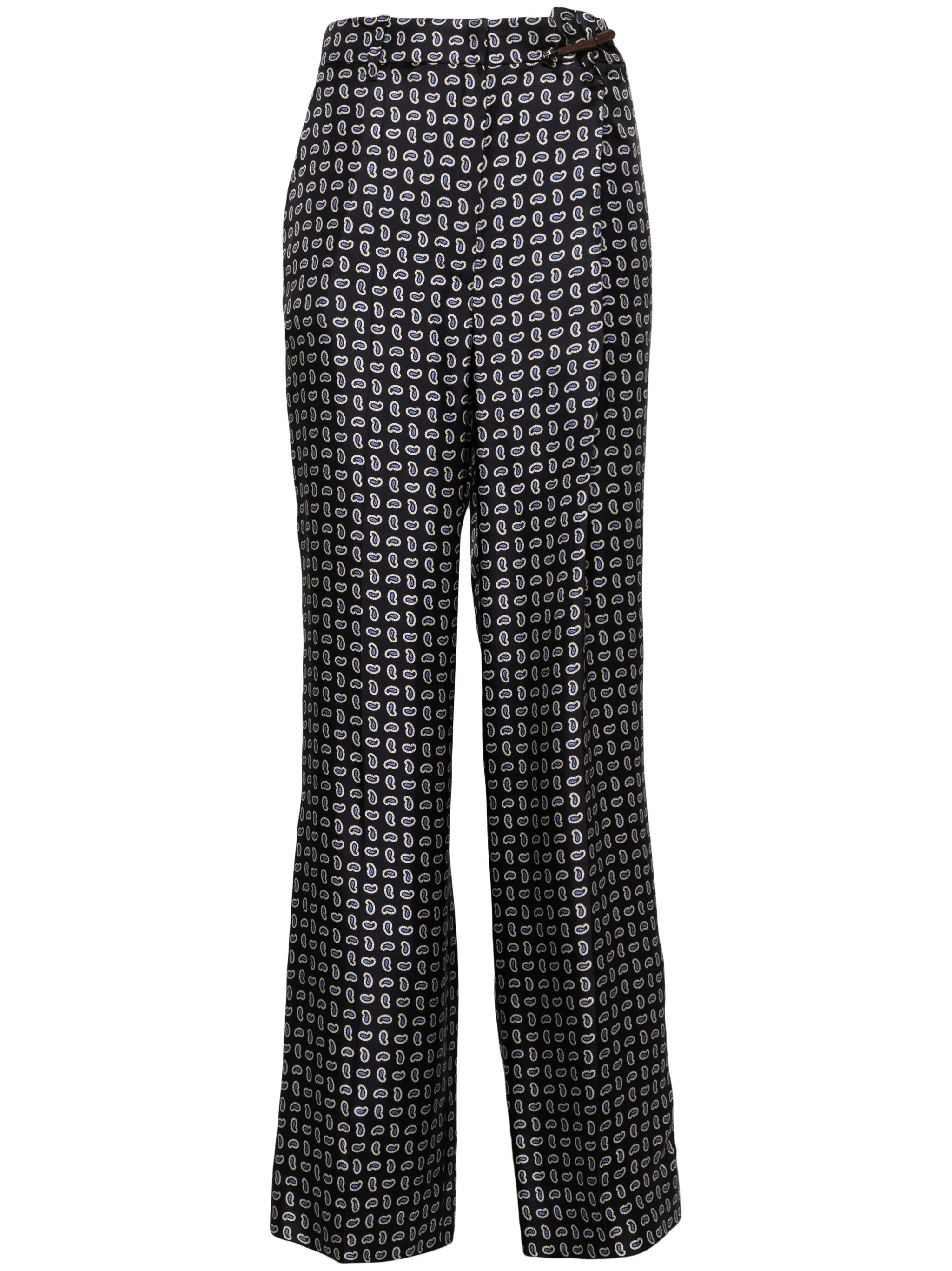 Prada Prada High-waist Twill Pants