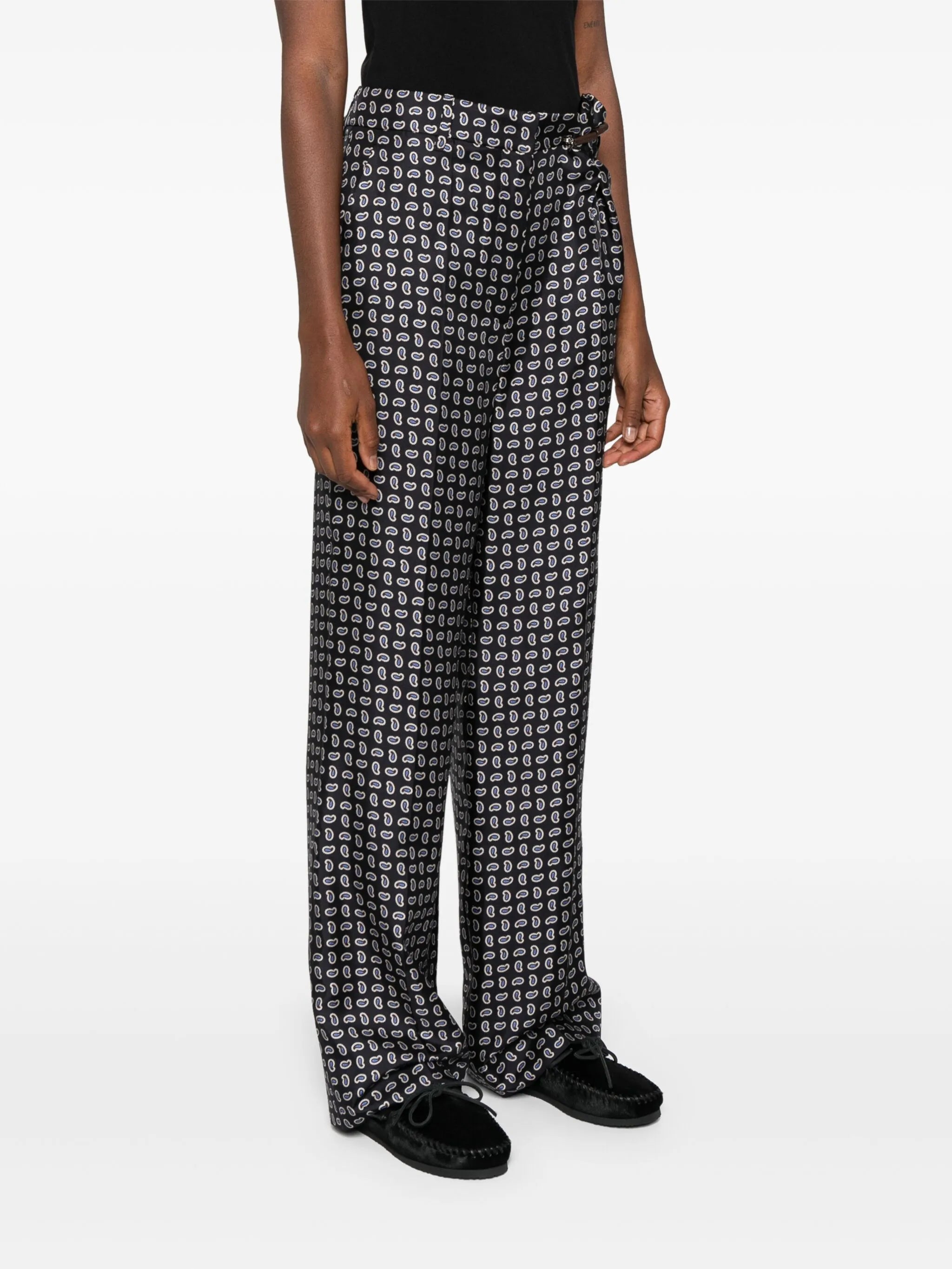 Prada Prada High-waist Twill Pants, view 2