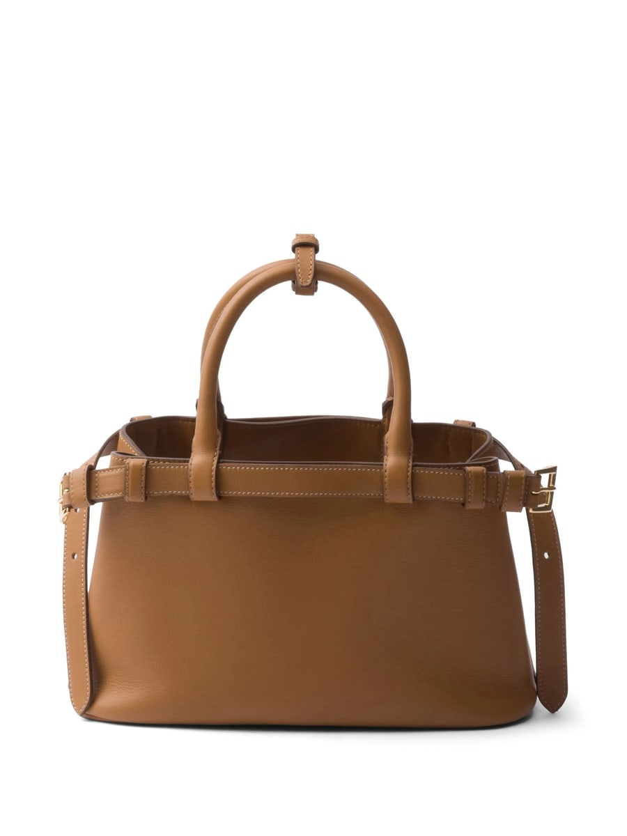 Prada Prada Small Buckle Tote Bag, view 3