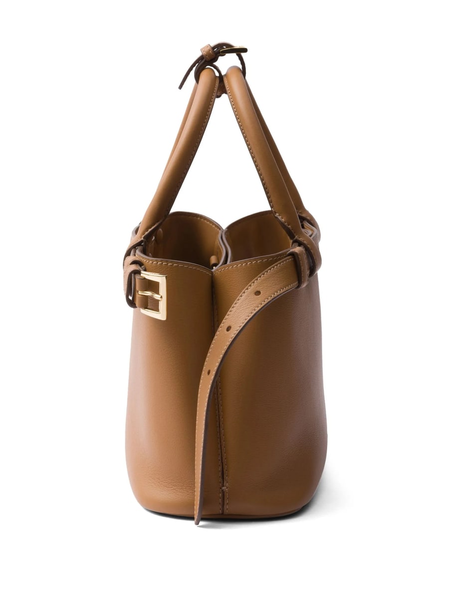 Prada Prada Small Buckle Tote Bag, view 6