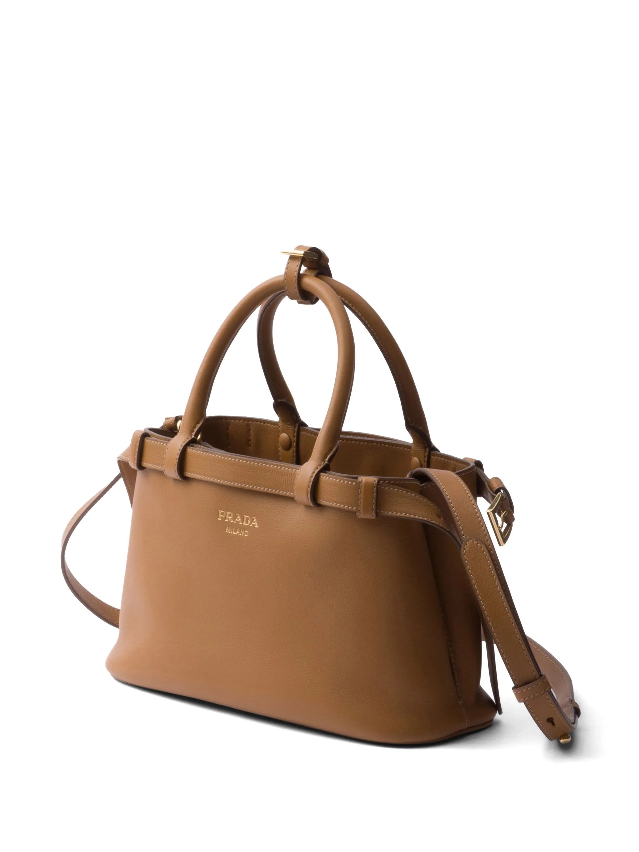 Prada Prada Small Buckle Tote Bag, view 2