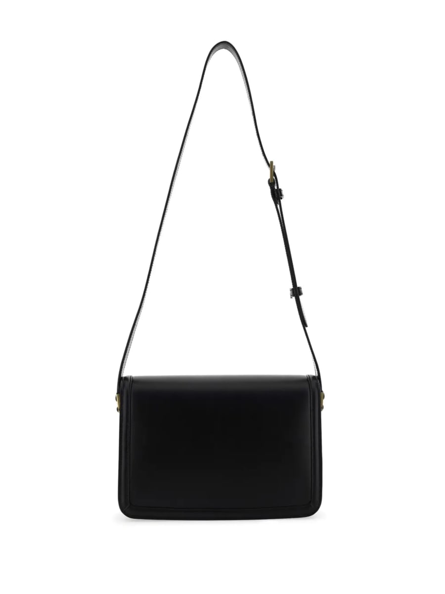 Saint Laurent Saint Laurent Monogram Leather Shoulder Bag