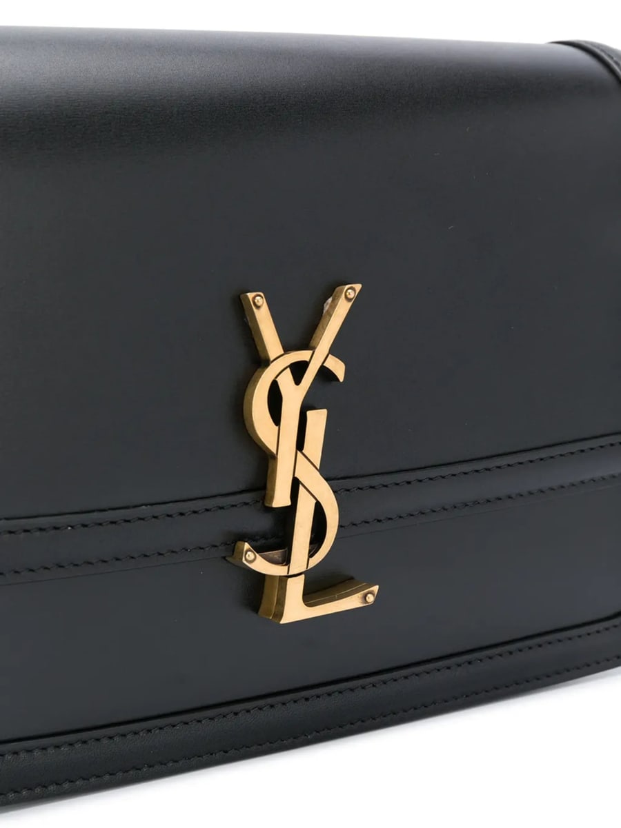 Saint Laurent Saint Laurent Monogram Leather Shoulder Bag, view 2
