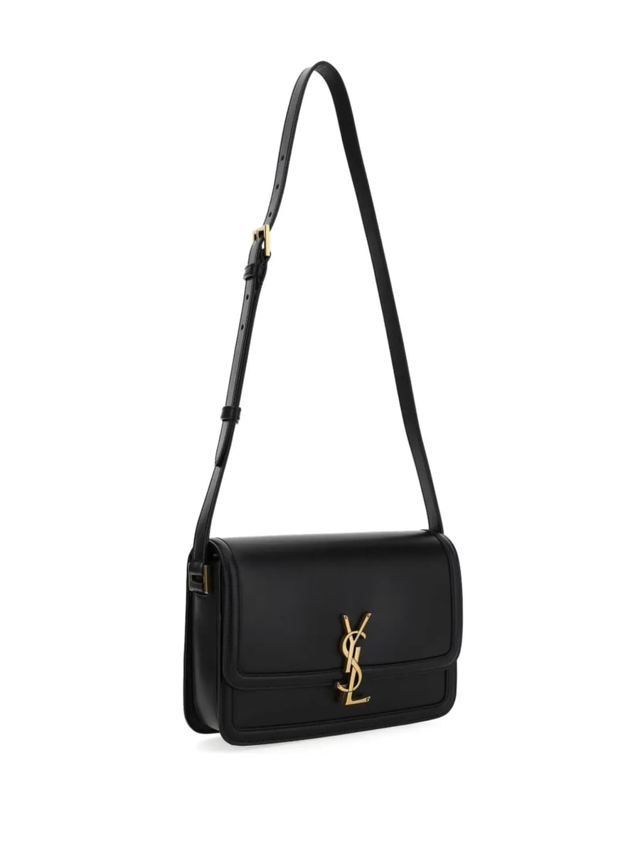 Saint Laurent Saint Laurent Monogram Leather Shoulder Bag, view 4