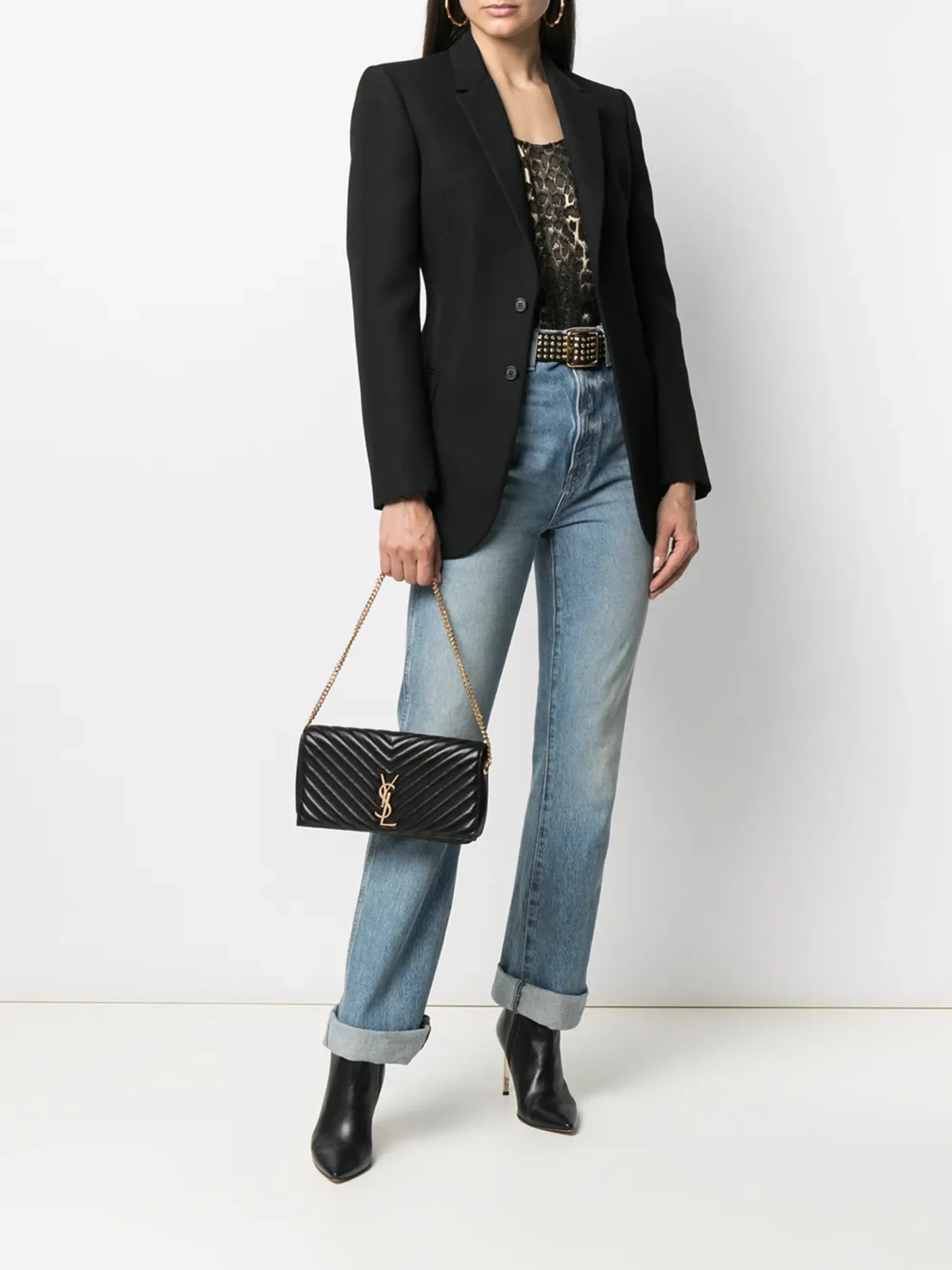 Saint Laurent Saint Laurent Kate 99 Quilted Shoulder Bag
