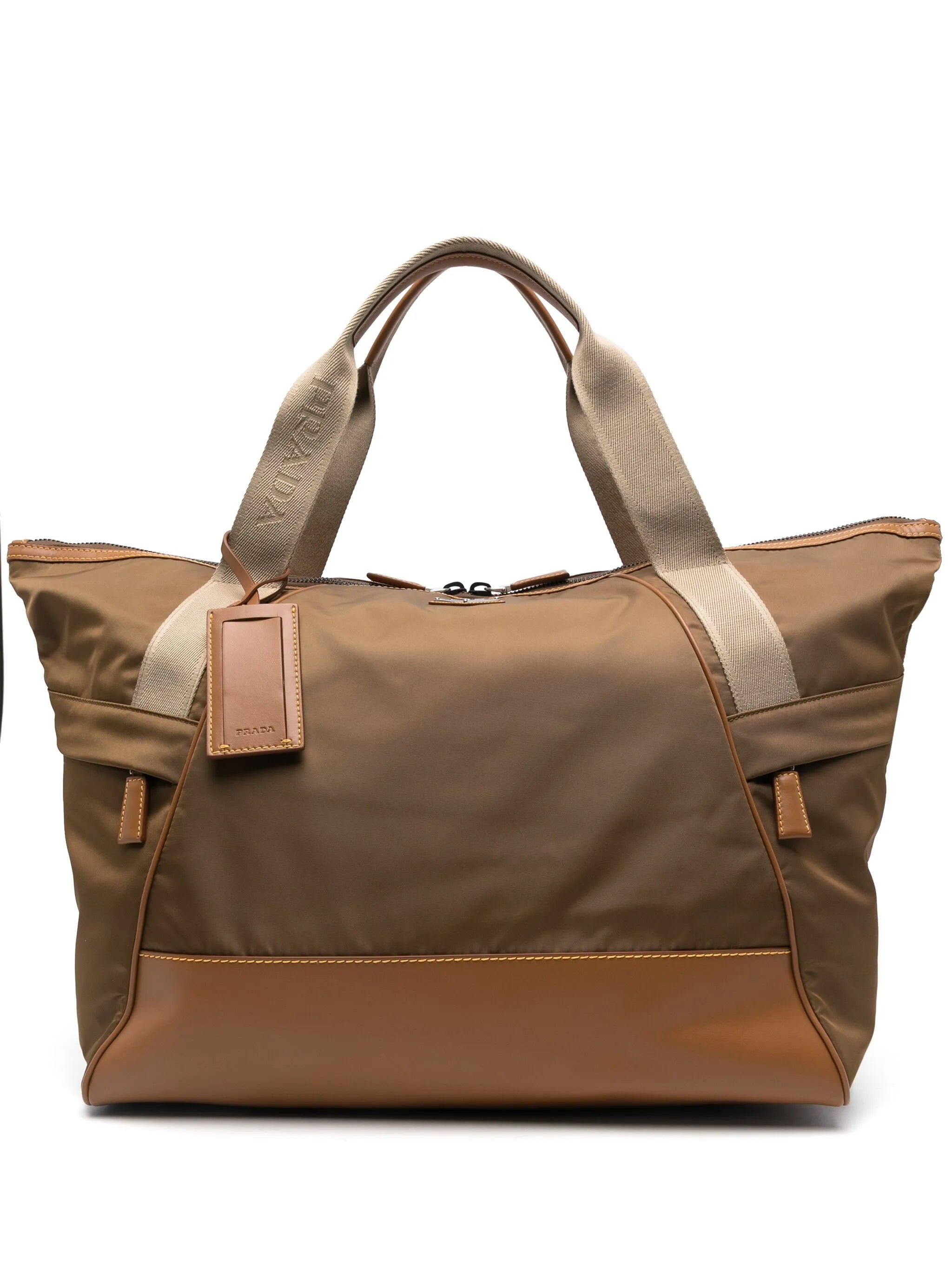 Prada Prada Triangle-logo Duffle Bag