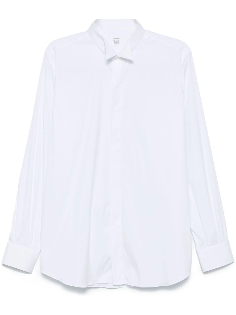 Mazzarelli Mazzarelli Wingtip-collar Shirt
