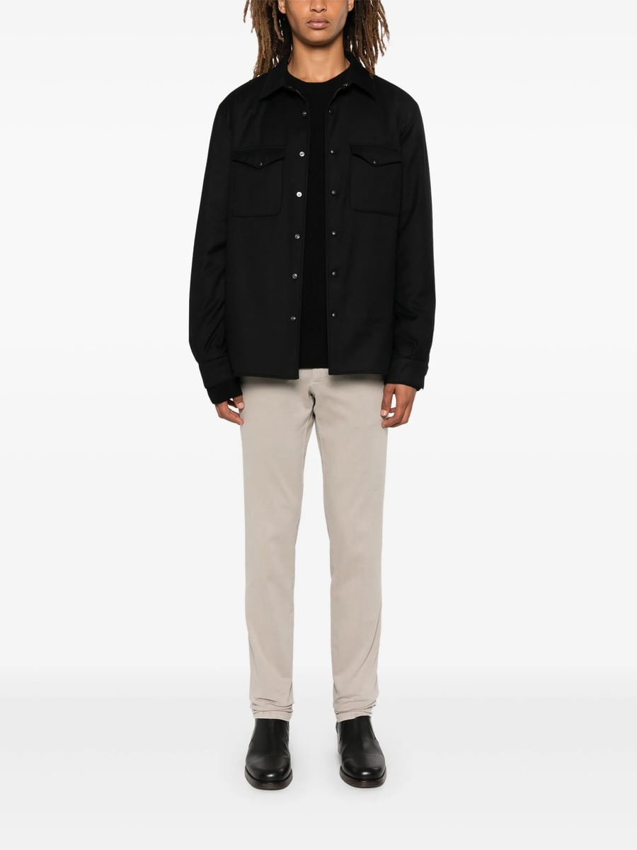 Eraldo Eraldo Virgin Wool Shirt Jacket, view 4