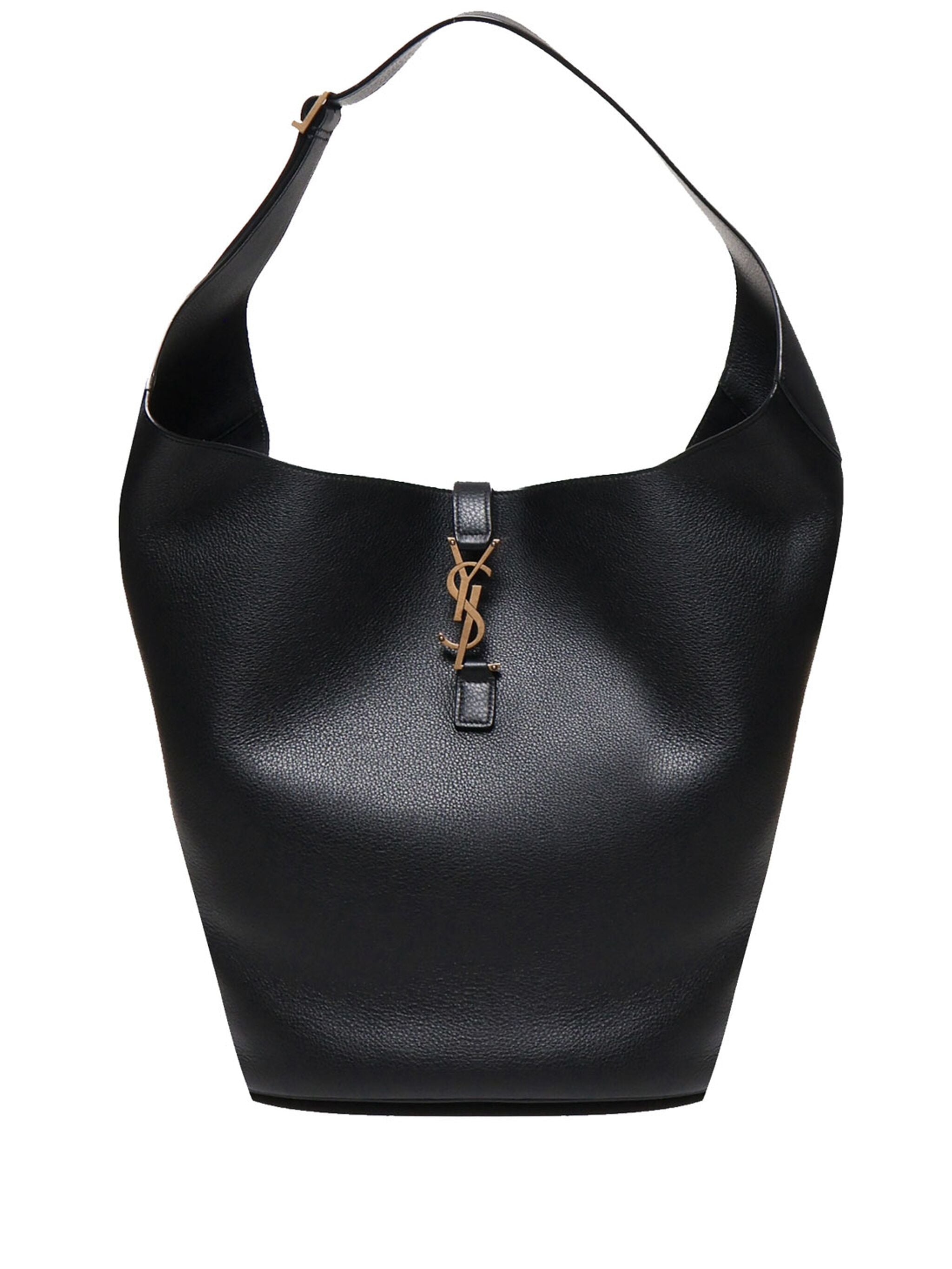 Saint Laurent Saint Laurent Le 5 à 7 Leather Shoulder Bag