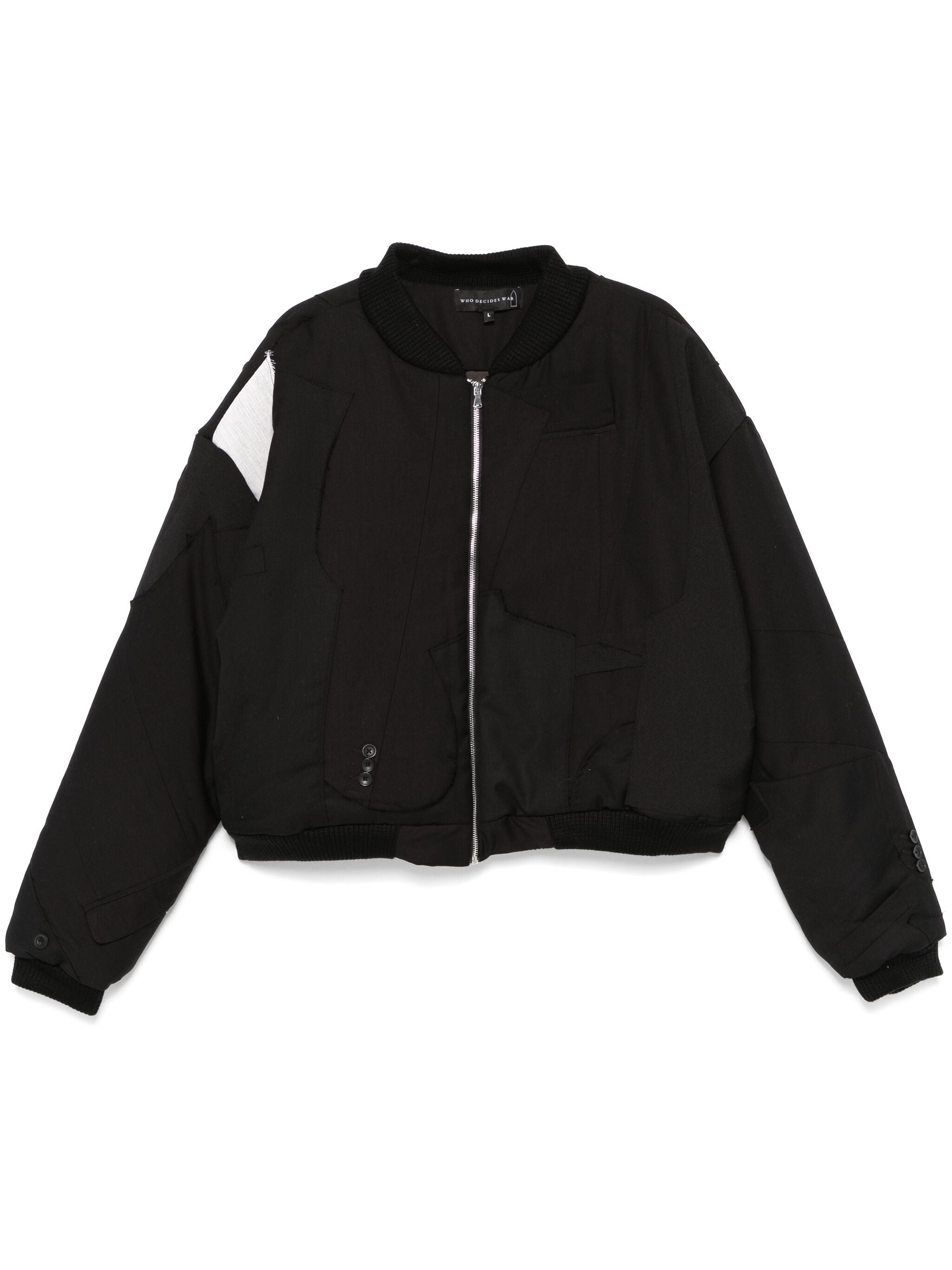 Who Decides War Who Decides War Patchwork-design Jacket