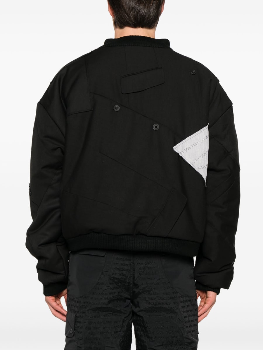 Who Decides War Who Decides War Patchwork-design Jacket, view 2