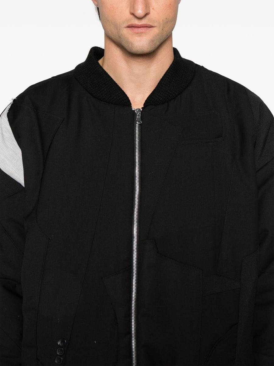 Who Decides War Who Decides War Patchwork-design Jacket, view 3