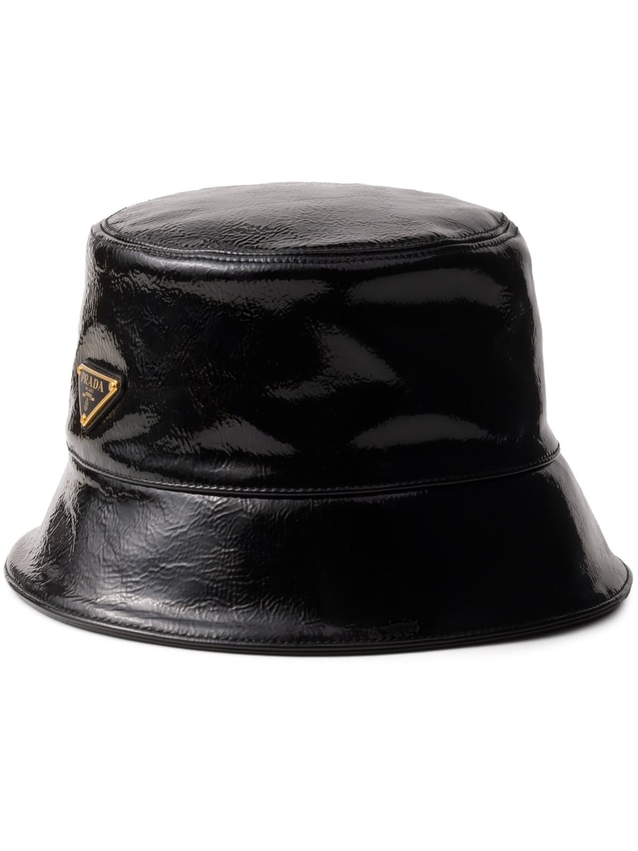 Prada Prada Triangle-logo Bucket Hat