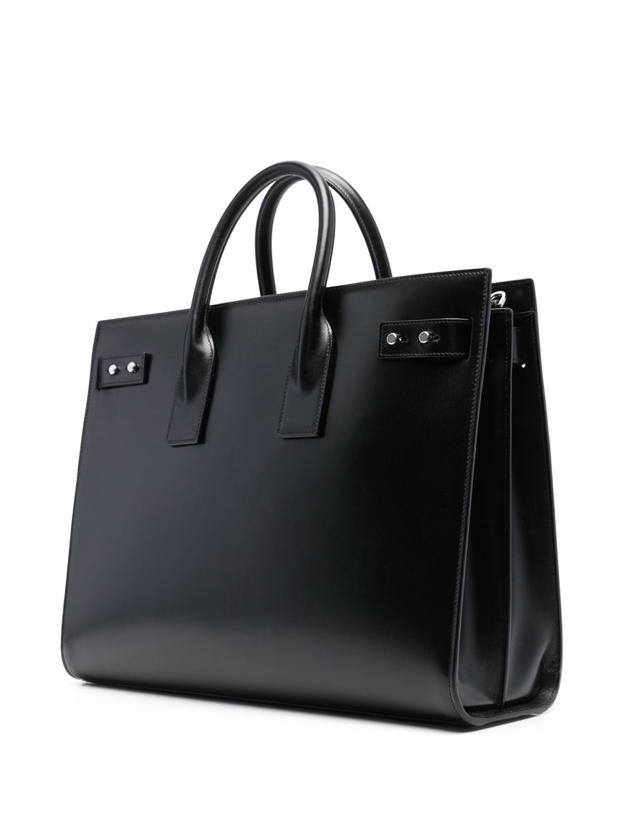 Saint Laurent Saint Laurent Logo-debossed Tote Bag, view 4