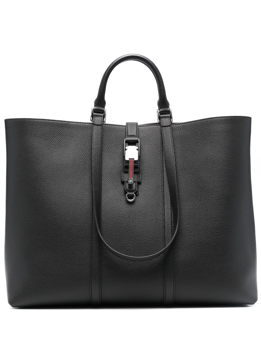 Gucci Gucci Large Web-trim Tote Bag, view 2