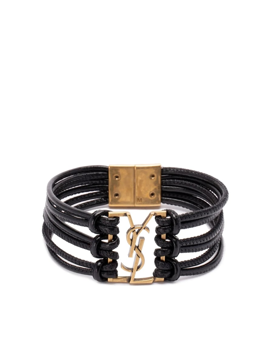 Saint Laurent Saint Laurent Babylone Cord Bracelet