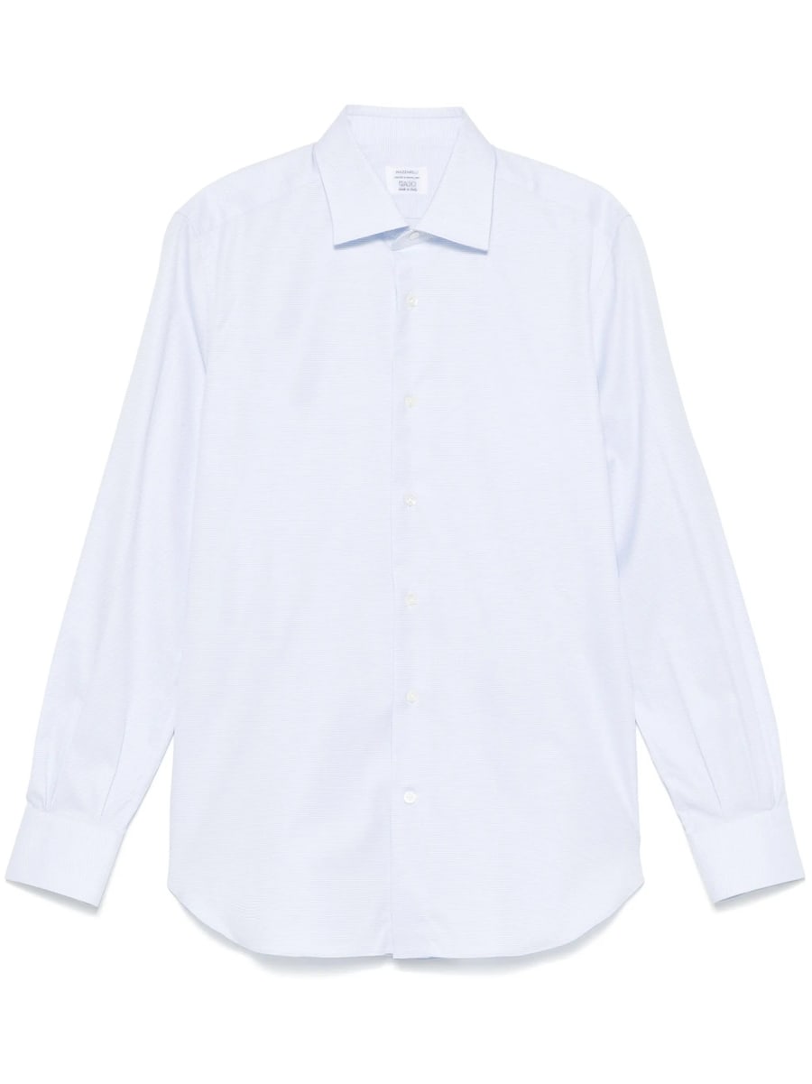 Mazzarelli Mazzarelli Mini-check Shirt