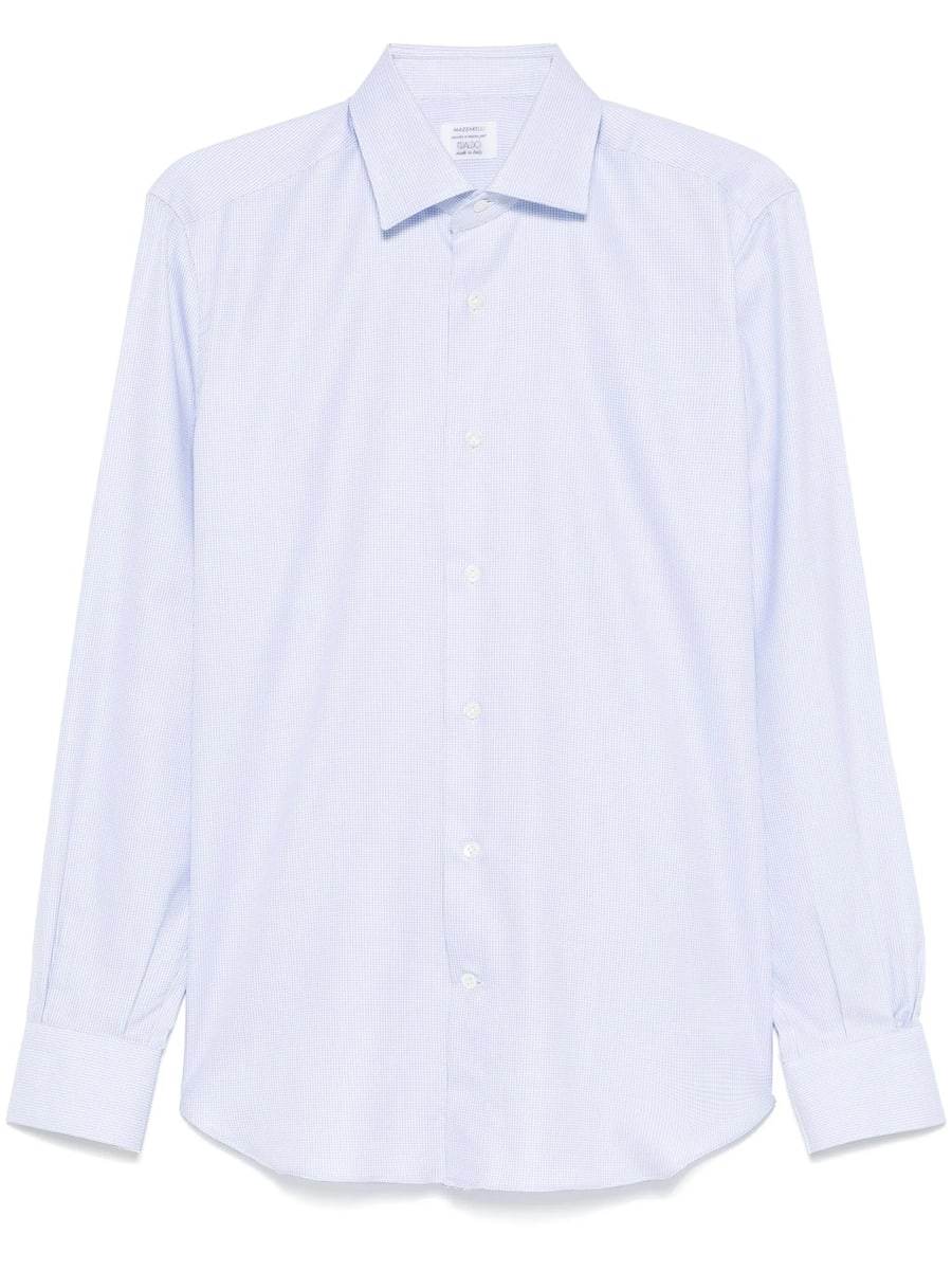 Mazzarelli Mazzarelli Mini-check Shirt