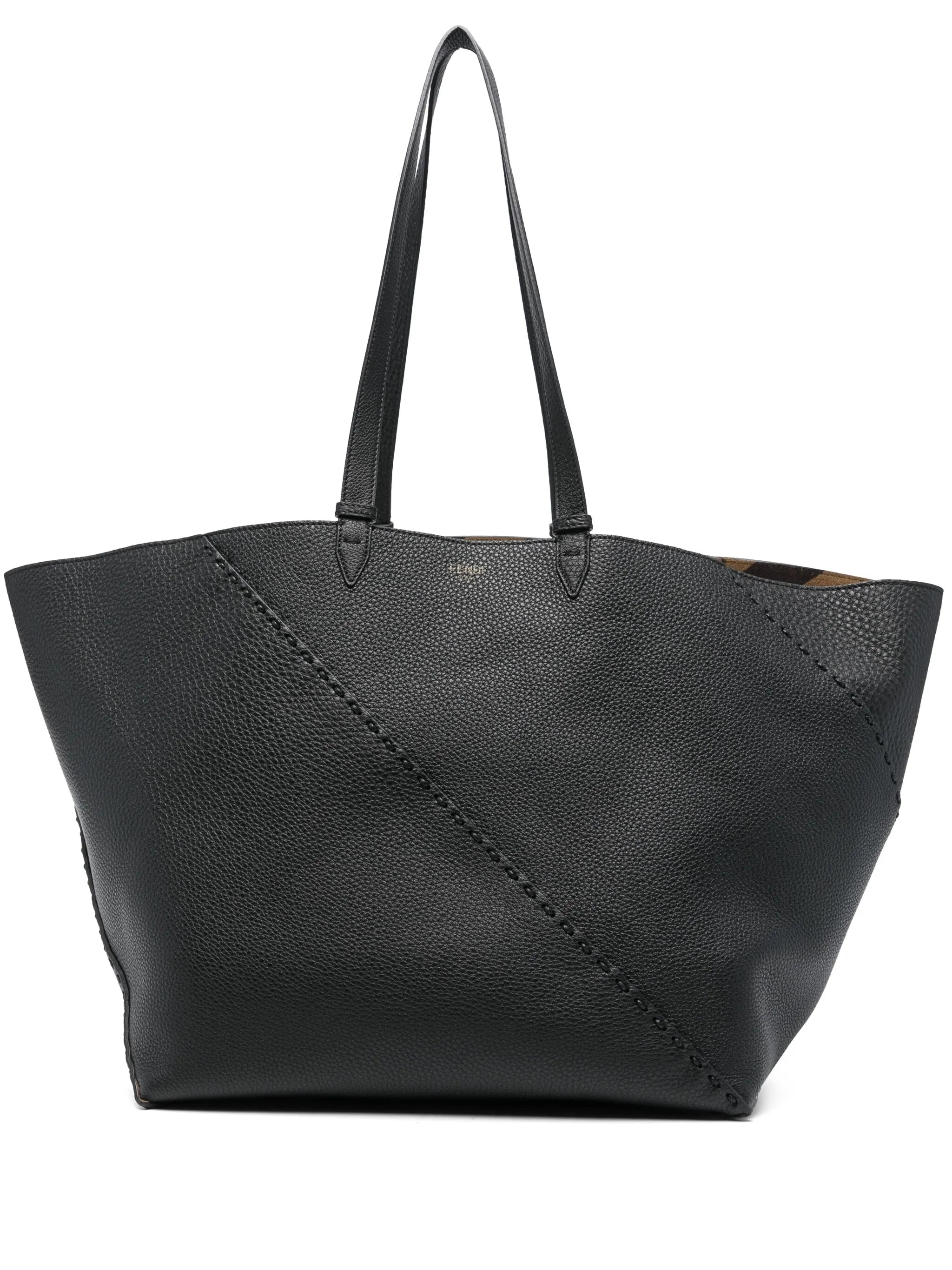 Fendi Fendi Large Selleria Diagonal Tote Bag