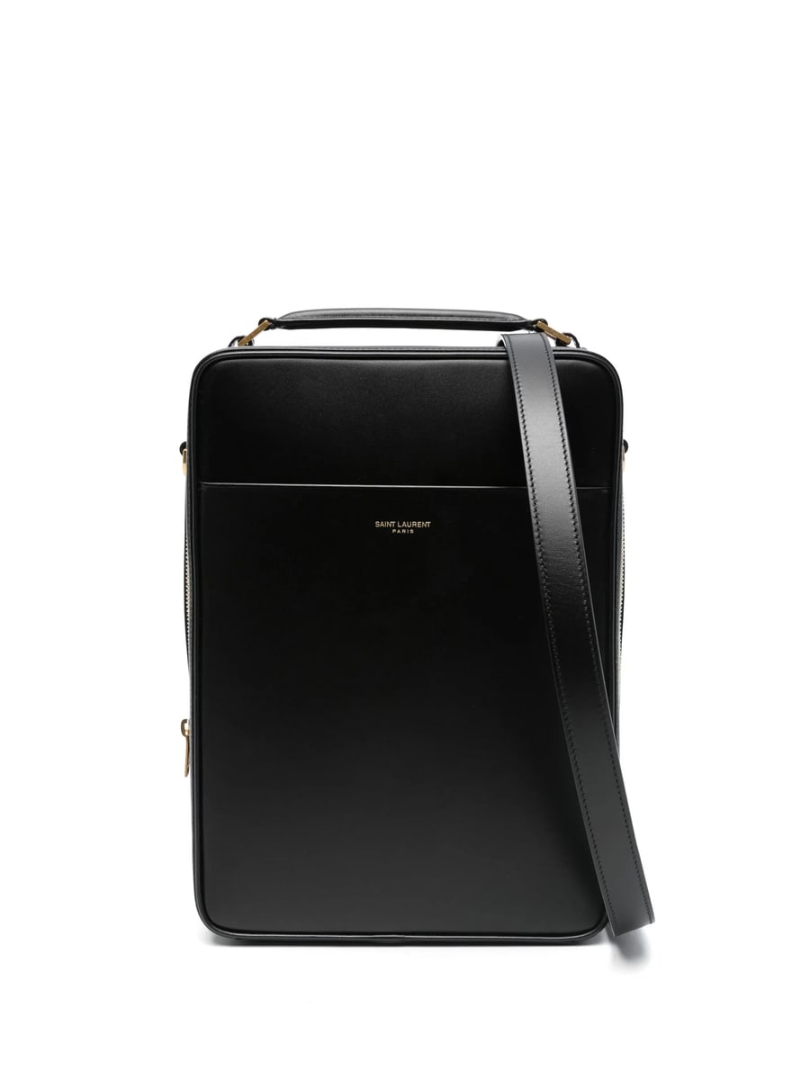 Saint Laurent Saint Laurent Leather Messenger Bag