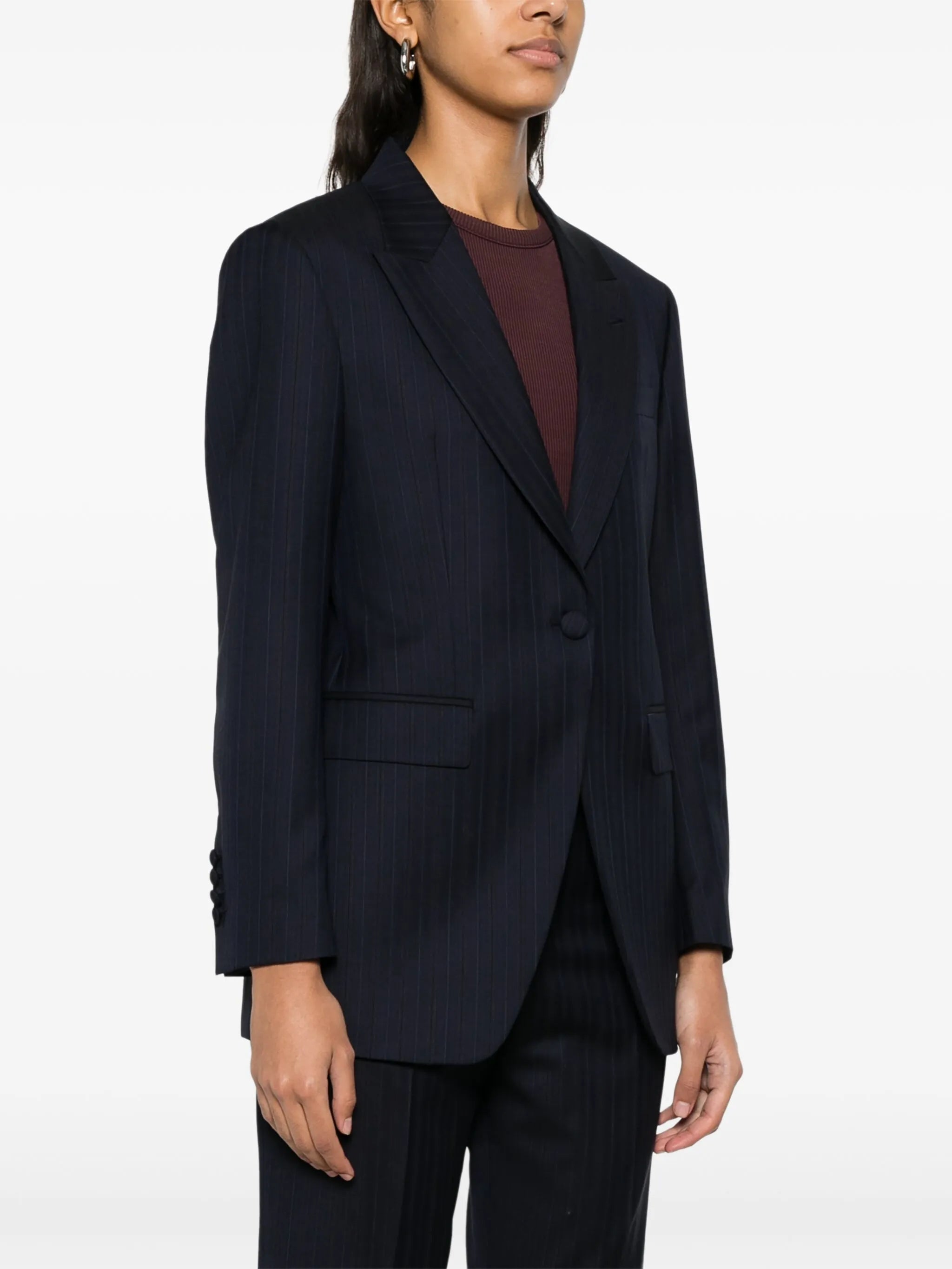 Eraldo Eraldo Pinstriped Blazer, view 2