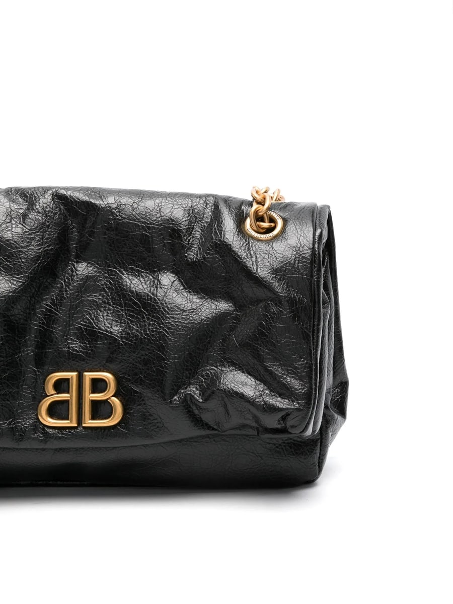 Balenciaga Balenciaga Small Monaco Chain-strap Shoulder Bag, view 4