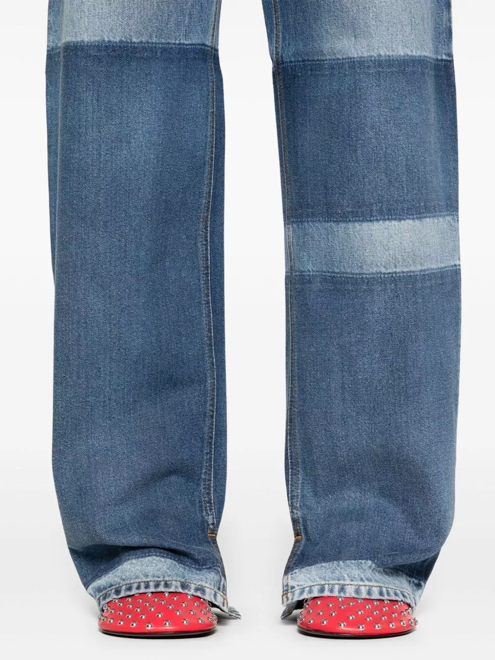 Gucci Jeans denim boyfriend in cotone, view 2