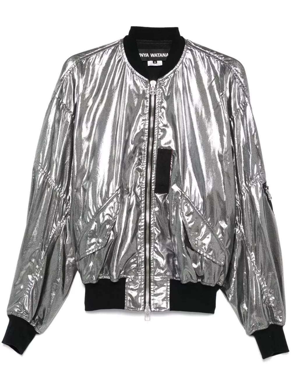 Junya watanabe Giacca bomber effetto metallico