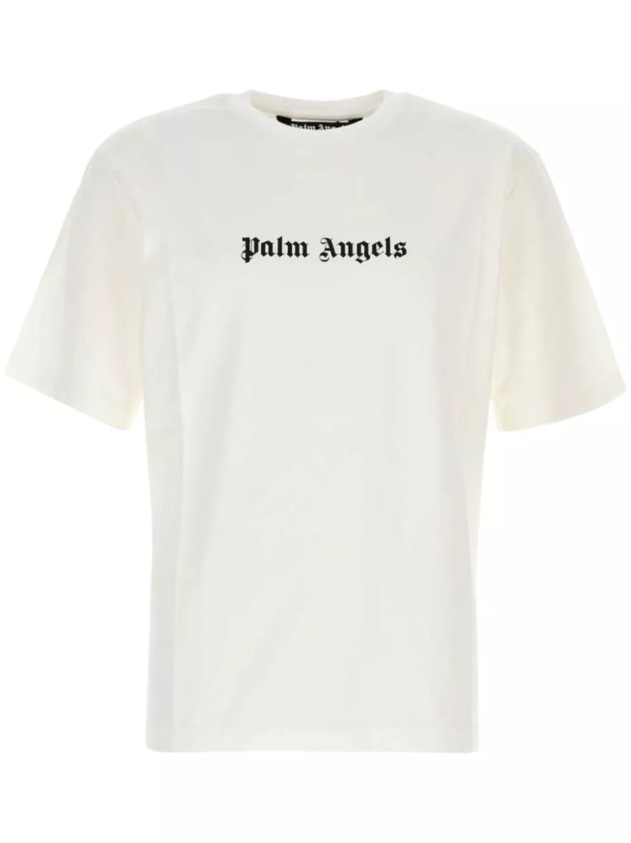 Palm Angels T-shirt Classic Logo in cotone